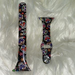 skull apple watch band